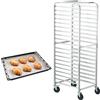 VEVOR Scaffale per panini commerciali da 20 fogli Scaffale forno in alluminio