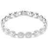 Swarovski Bracciale Swarovski Una Angelic 5682279 Bracelet Donna Cristalli Bianchi Tennis