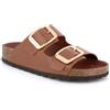 Grunland Sandali ciabatte Grunland ENNY CB3272 pelle marrone zeppa 3 cm