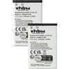 vhbw 2x Batteria per Hisense CS668 1200mAh