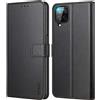 Ganbary Cover Compatibile con Samsung Galaxy A12/ M12, Premium Pelle PU Flip Lib