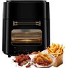 Air Fryer 15 LT Friggitrice elettrica senza olio ad aria Fornetto 1400w 6 Tipi di cottura