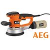 AEG LEVIGATRICE ROTO-ORBITALE 440W Ø150mm + 3 FOGLI ABRASIVI EX150ES AEG