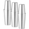HENDI Cocktail Shaker, BarUp, agitatore Boston Tin-on-Tin, uso universale, 2 bicchieri di metallo ponderati: 600ml, ø90x(H)140mm e 800ml, ø92x(H)174mm, lavabile in lavastoviglie, acciaio inox