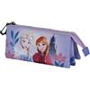 Disney Frozen 2 Dear-Astuccio Triplo, Lilla, 23 x 11 cm