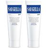 Saugella Gel, pH 5.5, Idratante e Rinfrescante, Allevia la Secchezza Durante i Rapporti, con Acido Ialuronico e Salicaria, Compatibile con Preservativi in Lattice, 30 ml (Confezione da 2)