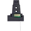 Midland - Sliding Mount Serie PRO con Luce Stop Light Integrata per Interfono Moto, Base di Aggancio e Supporto per Casco Moto Compatibile BTX2 Pro S LR, BTX1 Pro S e BTX2 Pro S 2022