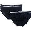 KAPPA Coppia slip da uomo in cotone elasticizzato Kappa