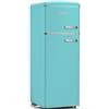 Severin RKG8904 SEVERIN FRIGORIFERO VINTAGE DOPPIA PORTA TURCHESE RETRO' APERTURA SX