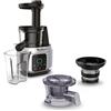 Moulinex Estrattore elettrico 150W Juice & Clean Silver e Black ZU420E10