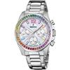 Festina Cronografo Da Donna | Quadrante Madreperla | Set Di Cristalli F20606/2