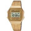 Casio Collezione Digitale Retrò Placcata In Oro Unisex A168WG-9EF Orologi PVC
