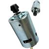 Motorino Motore Ricambio 14 Denti 12 V Per Abbacchiatore Scuotiolive Con Pignone