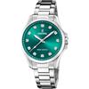 Festina Energia Solare Da Donna (34 Mm) Quadrante Verde/Bracciale In F20654/3