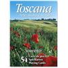 Modiano Mazzo di carte da gioco poker Toscana con dorso rosso