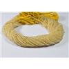 fasci Citrino giallo naturale sfaccettato forma rotonda 2-3MM AAA+ perline pietre p...