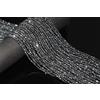 Pacchetti Perline rotonde sfaccettate 2-3 mm A++ in pirite argento naturale...