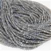 fasci Arcobaleno Labradorite Naturale Sfaccettato Forma Rotonda 2-3MM Pietra Prezio...