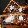 Asstikoo Proiettore di Natale per esterni, 9 W a led fiocco di neve