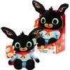Giochi Preziosi - Bing Pigiamino Peluche, Pupazzo Bing Interattivo con Amico Hop