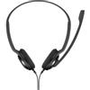 EPOS Sennheiser PC 8 USB Auricolare Cablato A Padiglione Ufficio Nero
