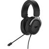 ASUS TUF Gaming H3 Auricolare Cablato A Padiglione Giocare Nero, Grigio
