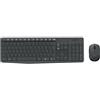 Logitech MK235 Combo Tastiera e Mouse Wireless per Windows, Ricevitore Unifying