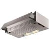 Does not apply Cappa Da Incasso Estraibile Colore Alluminio 60X30X15 Cm - 3 Liv Potenza - Led
