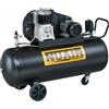 Nuair Compressore aria a cinghia 200 lt NUAIR B3800B/4CT TECH PRO 4HP 480l/min