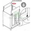 UTENSILERIA 1PZ KIT LAVATOIO RESINA BIANCO (ALZATA POSTERIORE):