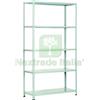UTENSILERIA 1PZ KIT SCAFFALI ALLEGGERITO ASTE INTERE CM.100X40X200 H: