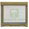 UTENSILERIA 1PZ ZANZARIERA A RULLO VERTICALE CON FRIZIONE COLORE BRONZO CM.100X160H.: