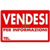 UTENSILERIA 10PZ CARTELLO "VENDESI" CM.30X20H. :