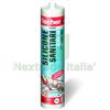 UTENSILERIA 25PZ SILICONE ACETICO PER SANITARI ML. 280 BIANCO: