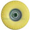 UTENSILERIA 1PZ RUOTA PER CARRELLO PU PIENA MM.260 CERCHIO IN ACCIAIO VERNICIATO Ø MM.260X8: