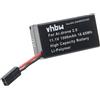 vhbw Batteria sostituisce Parrot PF070056 1500mAh 11,1V Li-Poly