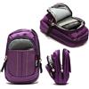 Navitech Purple Compact Camera Bag For Nikon COOLPIX S7000 / Nikon COOLPIX A900