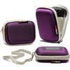 Navitech Purple Camera Case For Sony DSC-HX99 Compact Digital 18.2 MP Camera