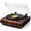 VOSTERIO Vinile Giradischi Bluetooth Portatile a Tre Velocità,Vintage Con Altoparlanti St