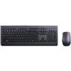Lenovo 4X30H56809 tastiera Mouse incluso RF Wireless QWERTZ Tedesco Nero
