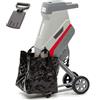 AURANOWSTORE BIOTRITURATORE A LAME ELETTRICA IMH 2500 INCL. SACCO RACCOGLITORE 45L LAME