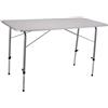 Cosma TAVOLO PIEGHEVOLE SALVASPAZIO REGOLABILE PICNIC CAMPEGGIO 120X60 METALLO BIANCO