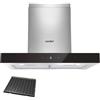 COMFEE Cappa Aspirante 60 Cm Classe A+++ TSHM77SS-60 650M³/H Acciaio Inossidabile Cappa