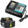 ENERGUP BATTERIA 18V 4.0AH + CARICABATTERIE PER MAKITA 18V BL1850B BL1850 BL1840 BL1830