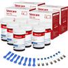 AURANOW Strisce Glicemia Senza Codice, 200 Strisce Glicemiae E 200 Pungidito per Glicemi