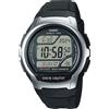 Casio Orologio Uomo CASIO WV-58R-1AEF Silicone Nero Radiocontrollato