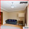 Zephir Ventilatore da Soffitto con Luce ZEPHIR zfs9107b 4 pale Agitatore Stile Antico