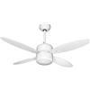 Zephir Ventilatore Soffitto Telecomando Luce Zephir a 4 Pale Lampadario ø 107 ZFR4107B