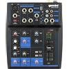 GEMINI GEM 05 USB MIXER AUDIO BLUETOOTH / USB 5 CANALI PHANTOM DSP LIVE KARAOKE