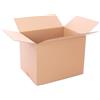 ONLY BOXES KARTOX | Scatole di cartone | Canale semplice rinforzato | Scatola di immagazzinaggio | Dimensioni: 40 x 30 x 30 | Scatola con patta | Confezione da 20 unità